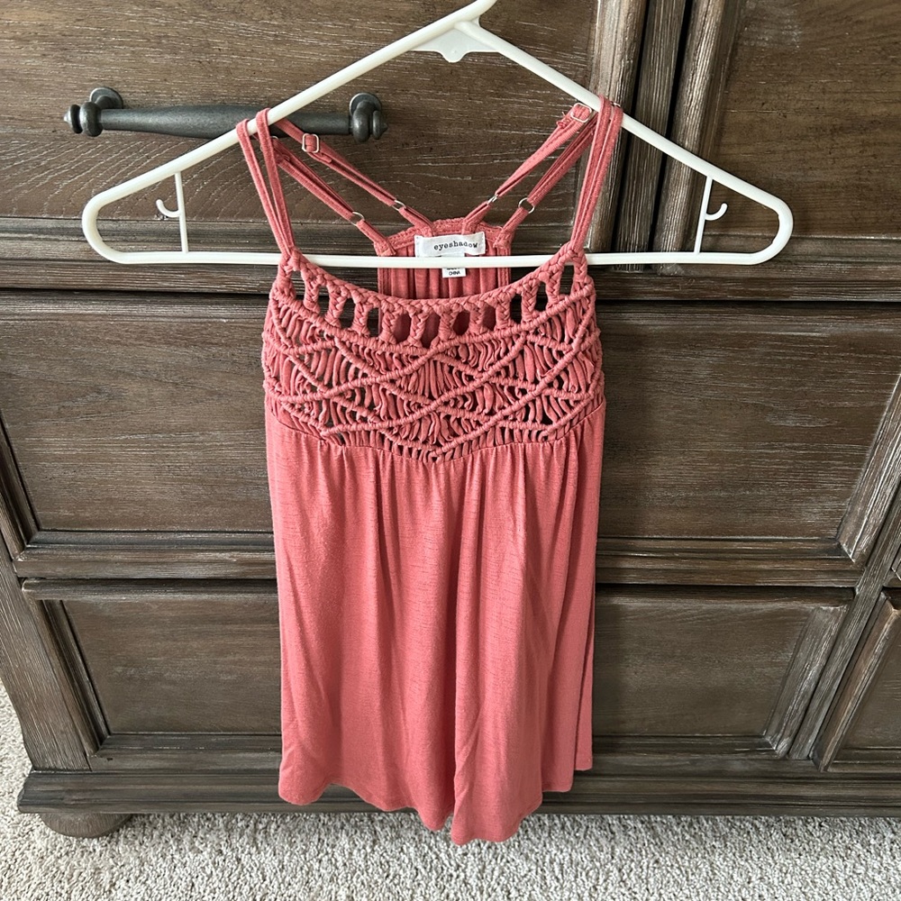 Boho Top beautiful color, with straps